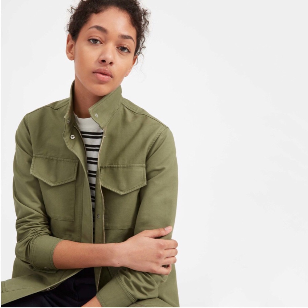 Everlane Modern Utility Jacket in Surplus